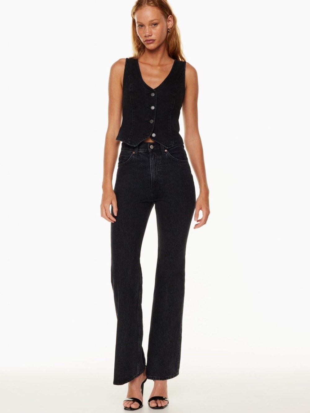 Aritzia Denim Forum Marlene 60s Flare Jeans